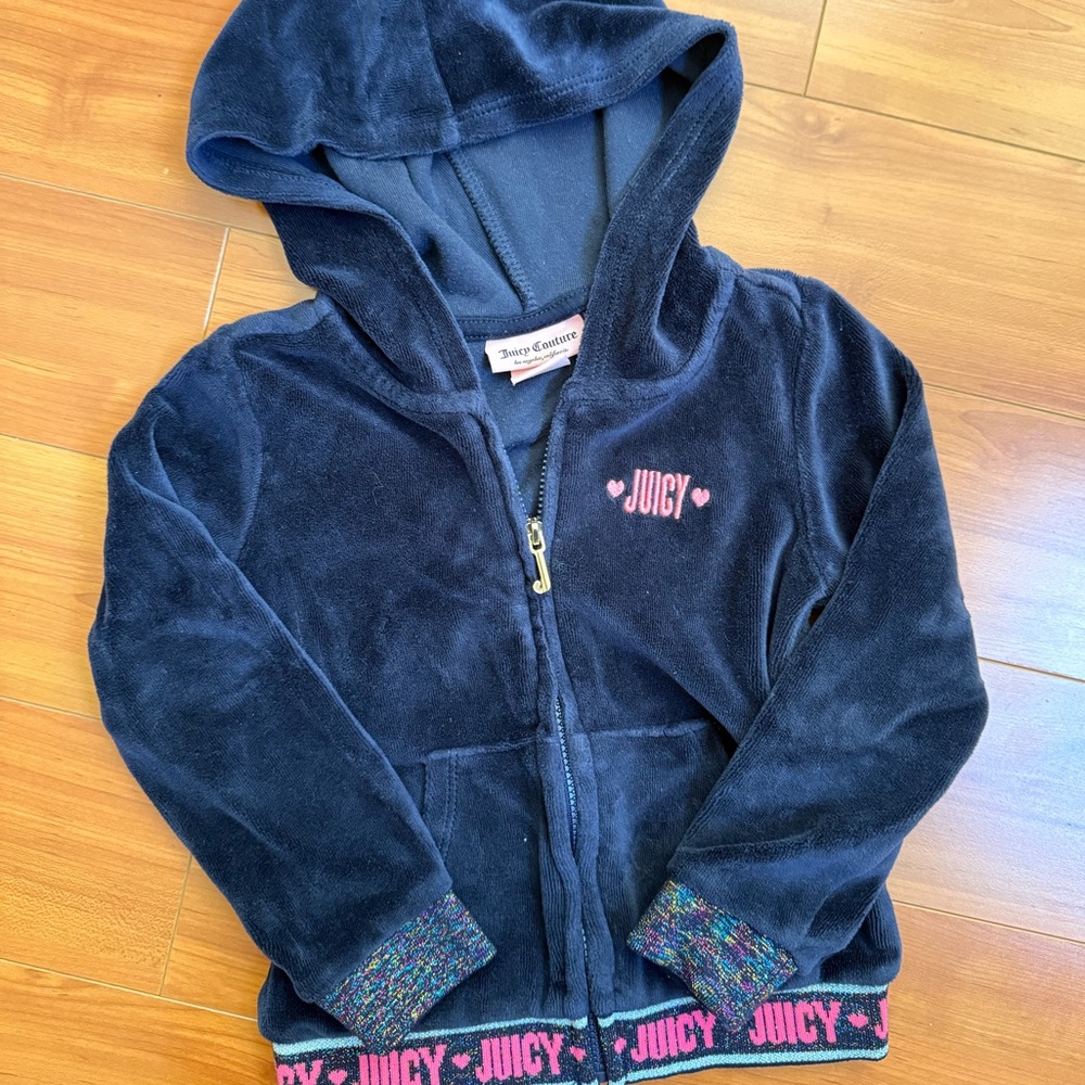 Vintage Juicy Couture Kids Velour Jacket